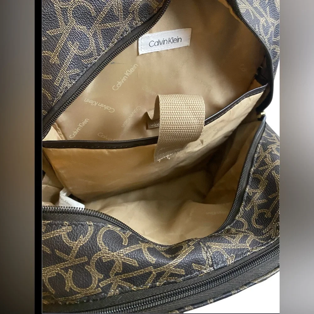 Calvin Klein Monogram Backpack - Picture 4 of 5